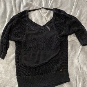Guess black sweater